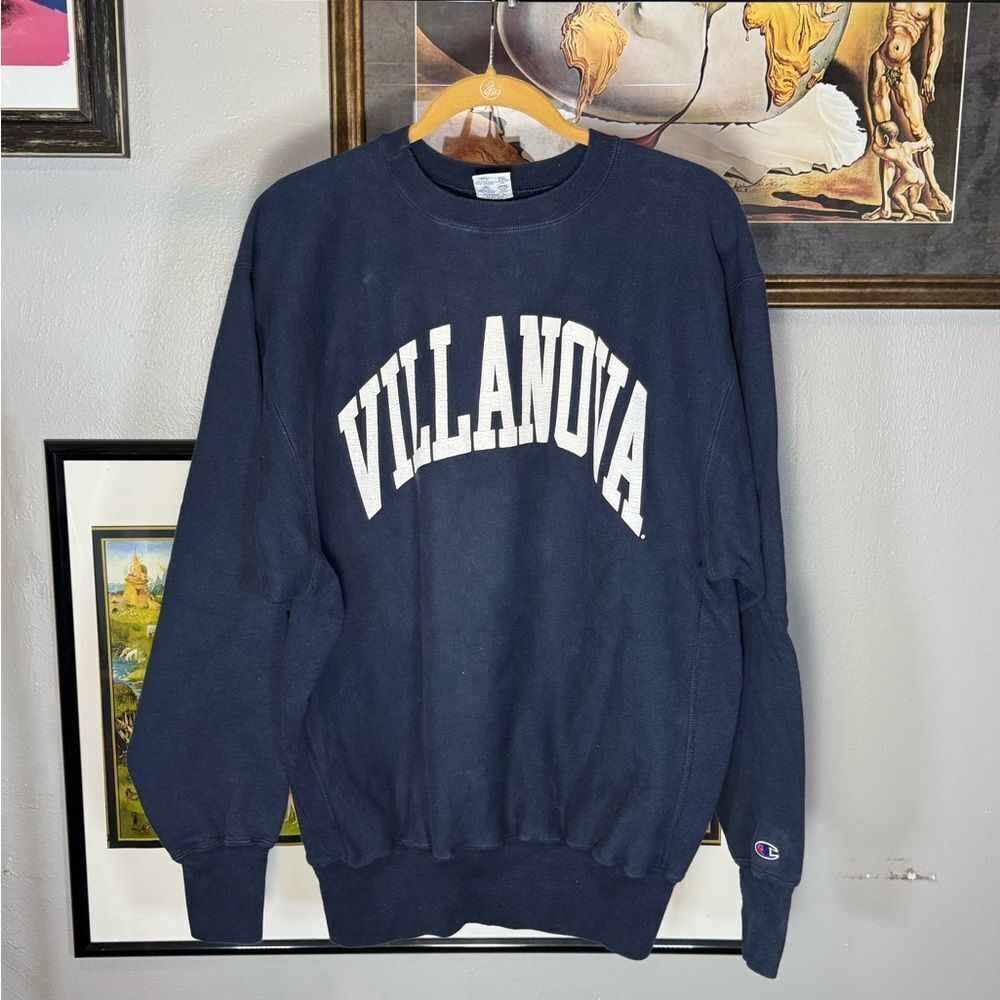 Vintage Villanova Reverse Weave Champion Sweatshirt